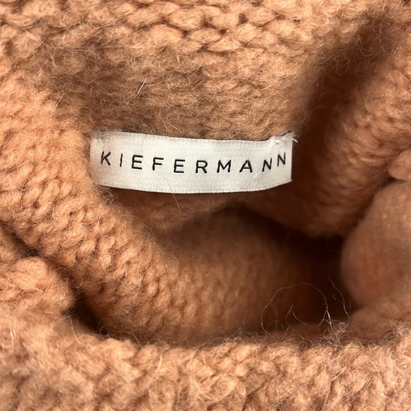 “SOLD” Kiefermann Denmark Alpaca+Merino Chunky Oversized Turtleneck Knit Sweater - Picture 8 of 16